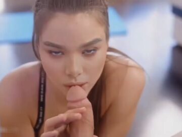 Hailee Steinfeld Nudes Fucked While Working Out Fake Porn