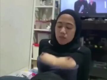 Hijab hitam mesum Viral xjilbab